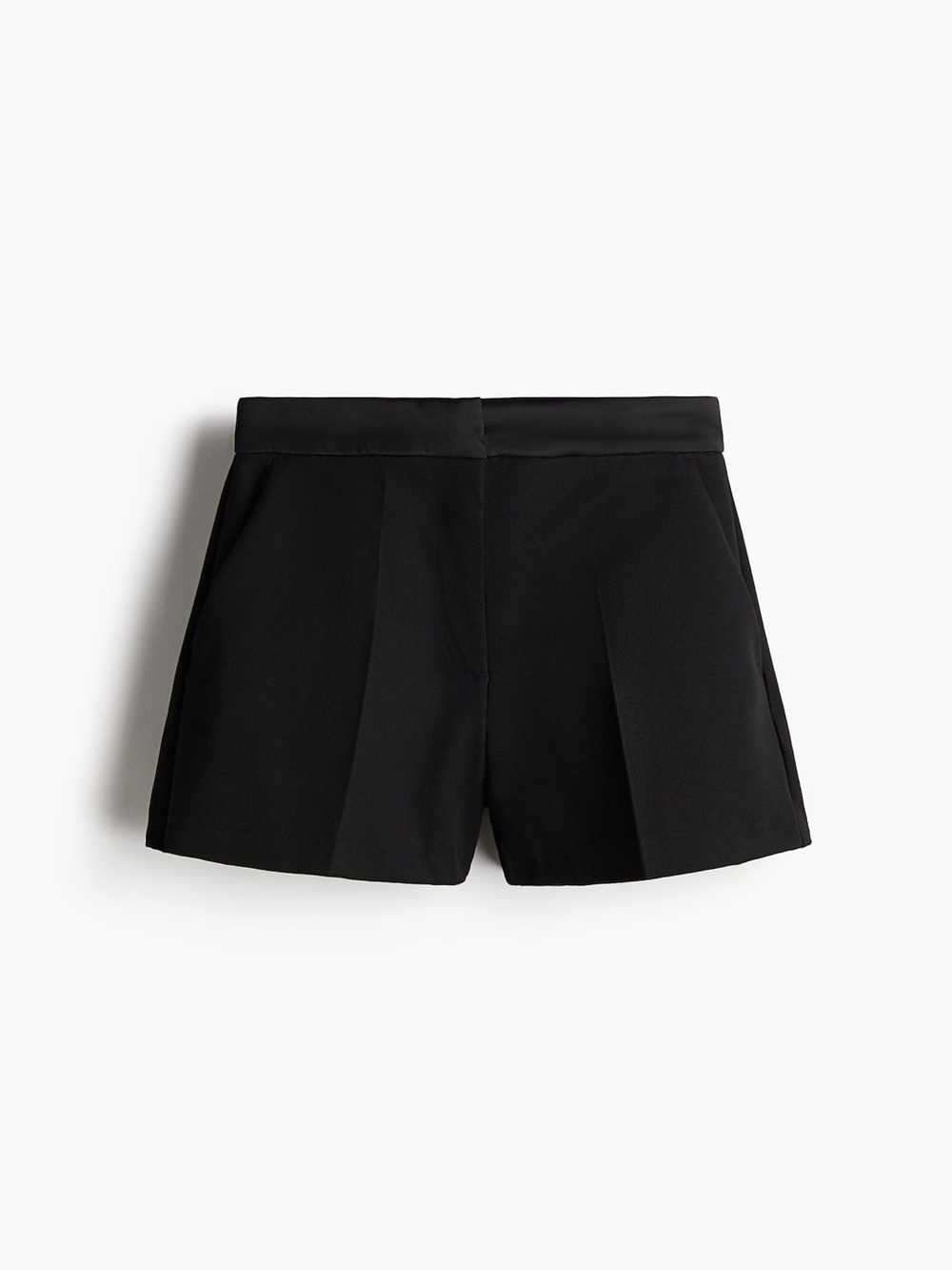 H&M Navy Blue Pleated Front Women’s Shorts Size 4